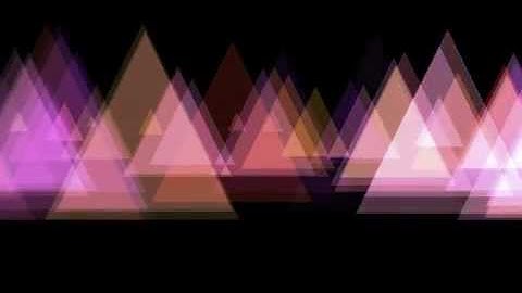 Blinking Triangles Motion Background Motion Background