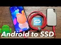 Transfer Files FAST between Phone and SSD (Android) *Photos, Videos, Documents* 1TB Type-C