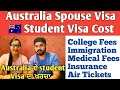 Australia Student/Spouse Visa Cost | Australia Student Visa |