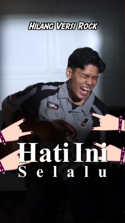 LUCU BANGET! NUCA NYANYI  HILANG  VERSI ROCK!! #shorts