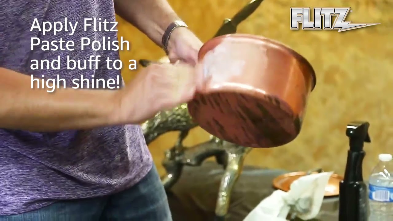  Flitz Brass and Copper Tarnish Remover, Powerful