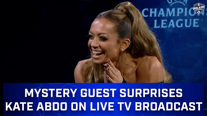 Mystery Guest Surprises Kate Abdo on Live TV | See...