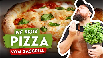 Wie viel Grad braucht eine Pizza auf dem Grill?