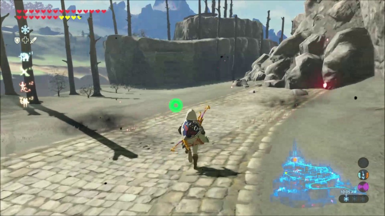 The Royal Guard's Gear (Side Quest) The Legend of Zelda Breath of