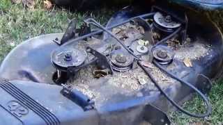 Craftsman Kohler Command mower blade change