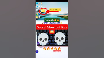 🚀New Folder Shortcut key🔥🔥 ll how to create new folder #ytshorts #shorts #pc #windows #shortcutkeys