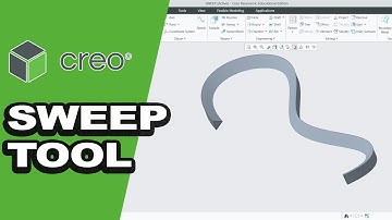 Sweep Along a Path in Creo: One-Minute Tutorial