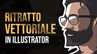 Ritratto in Vettoriale con Adobe Illustrator screenshot 5