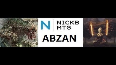 MTG- Modern- Abzan Midrange