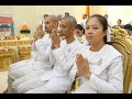សម្ដេចតេជោ ហ៊ុន សែន អញ្ជើញរៀបចំពិធីបុណ្យទក្ខិណានុប្បទានខួបគម្រប់៧ថ្ងៃ និង១០០ថ្ងៃ