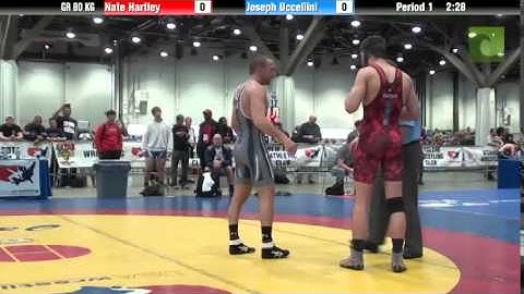 Greco GR 80 KG - Nate Hartley vs. Joseph Uccellini