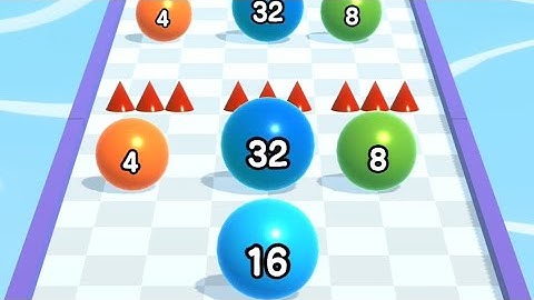 BallRun2048 All Levels Gameplay Android İos Part 36