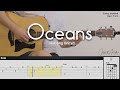 Oceans (Where Feet May Fail) - Hillsong United | Fingerstyle Guitar | TAB   Chords   Lyrics