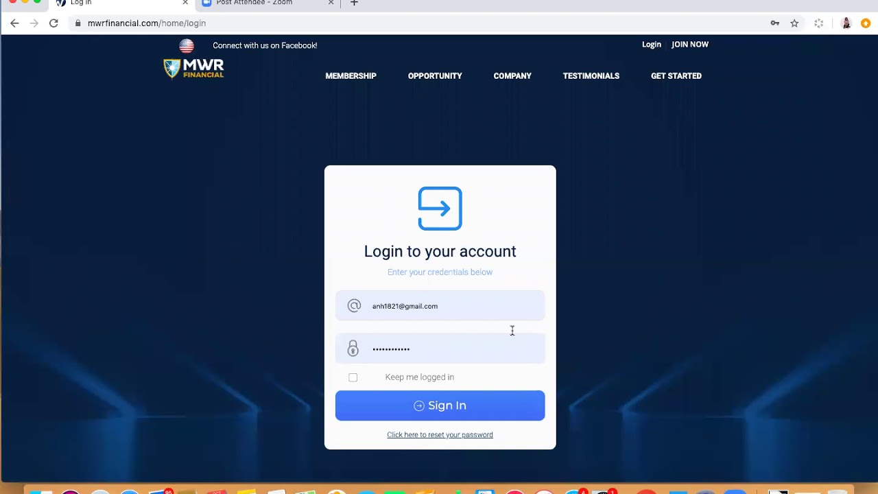 How To Login In To Your MWR Financial Rep & Customer Account with ...