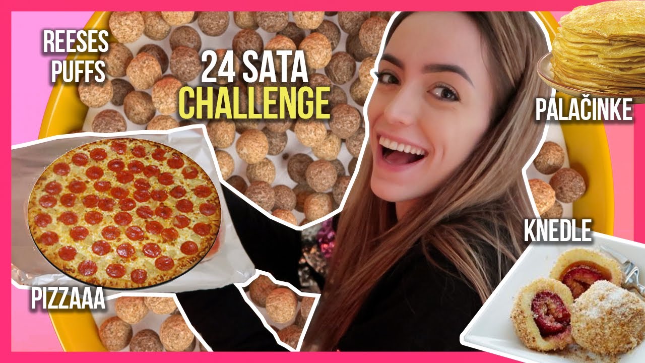 24H JEDEM SAMO HRANU U OBLIKU KRUGA