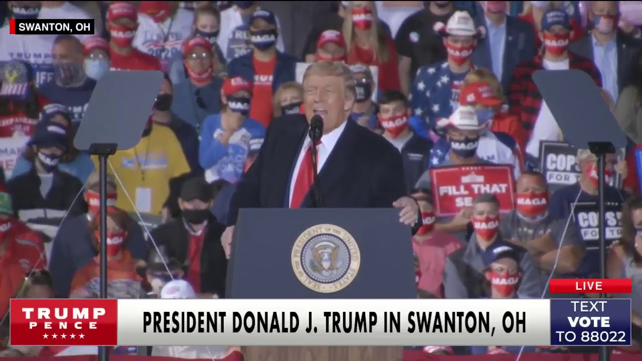 President Trump in The Buckeye State: I’m proud that we brought back Big Ten football!