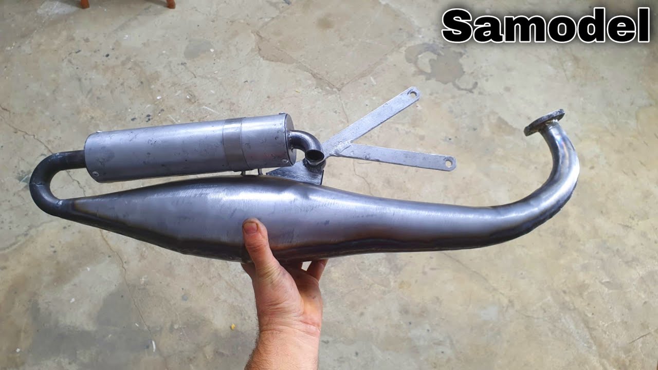 DIY exhaust pipe HydroForming Yasuni C16 Carrera YouTube