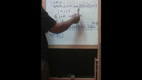 Brute Force Example 3: String Matching Algorithm