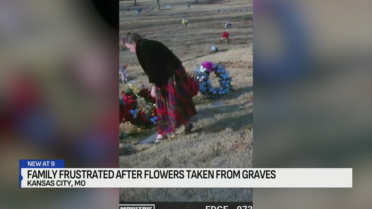 Kansas City family frustrated after flowers stolen from loved one's ...