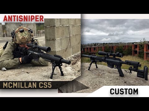 Прототип винтовки McMillan CS5 от Antisniper Custom Works