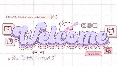 {Minha nova intro^⁠_⁠^♡}