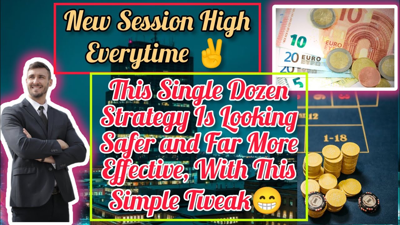 Bet On A Single Dozen, With Confidence 💪 | Roulette dozens strategy ...