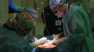 Three robot-assisted kidney transplants for the first time in the UAE.