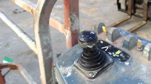 Boom Lift joystick That Could get you Killed