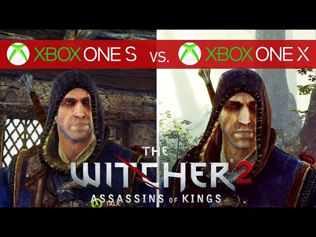 The Witcher 2 está incrível no Xbox One X em comparativo com X360