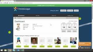 How To Set Your Availability - eTennis League Video Tutorial