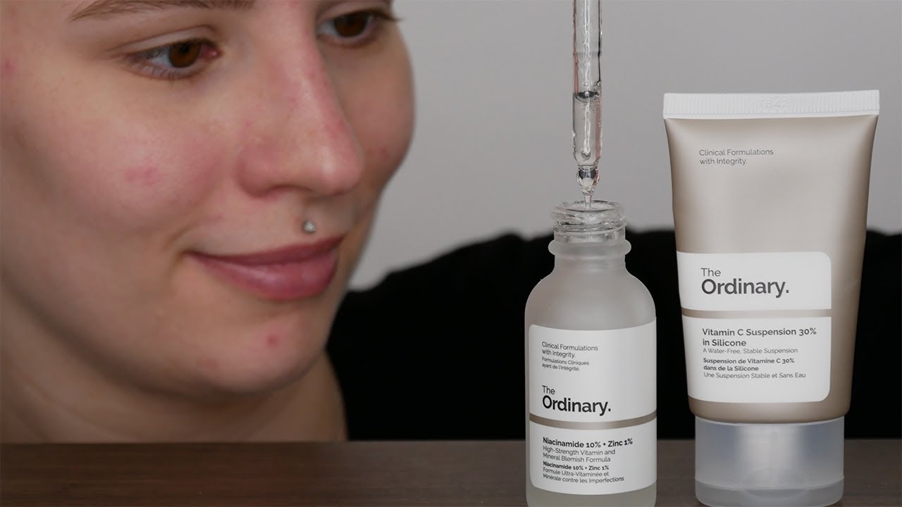 Skjult vil gøre Forebyggelse The Ordinary Niacinamide 10% + Zinc 1% and Vitamin C - Do's and Don'ts -  Simplified Regimen Guide - YouTube