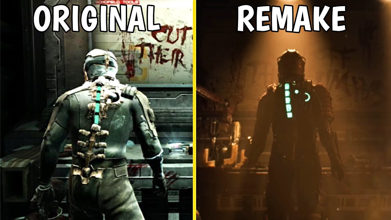 Dead Space Remake Early Comparison Highlights Massive Visual