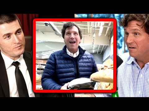 Lex Fridman argues with Tucker Carlson about Moscow metro and grocery store videos