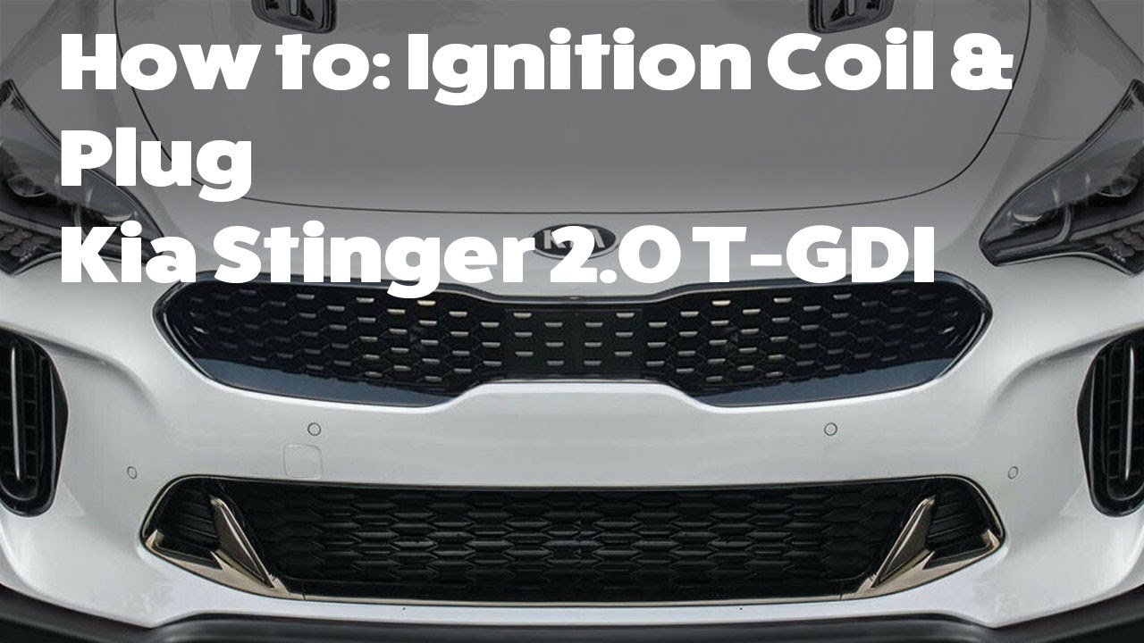 KIA Stinger (CK, 2017) 2.0 TGDI How to replace Ignition Coils