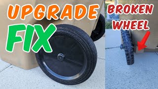 Replace Trash Can Wheels - Recycling Can Wheel Replacement