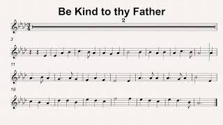 Ab Maj 34   Be Kind to thy Father 70bmp