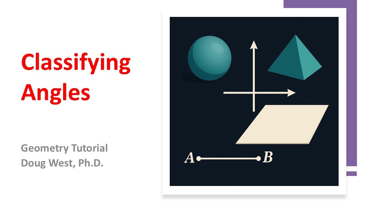 Classifying Angles: Geometry Made Simple - YouTube