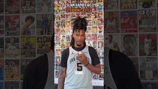 Stephon Castle fast talk #nbahighlights #nbaplayoffs #nbaupdates #fyp