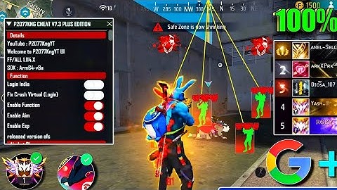 P2077KNG V7.5 CHEAT  NEW MOD MENU || 32BIT/64BIT || THE KING CHETS AIMKILL MOD MENU 🔥 FF MAX ⚡