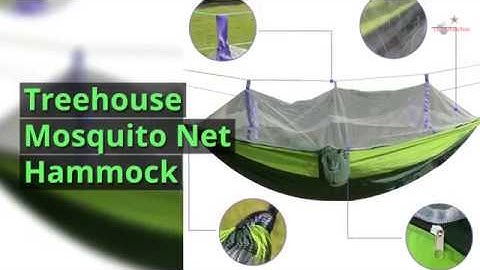 Treehouse Mosquito Net Hammock