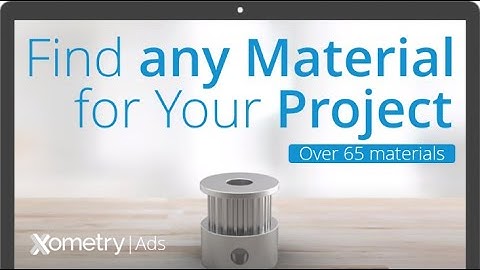 Custom and Serial Parts from a Different Material? Simply order at Xometry