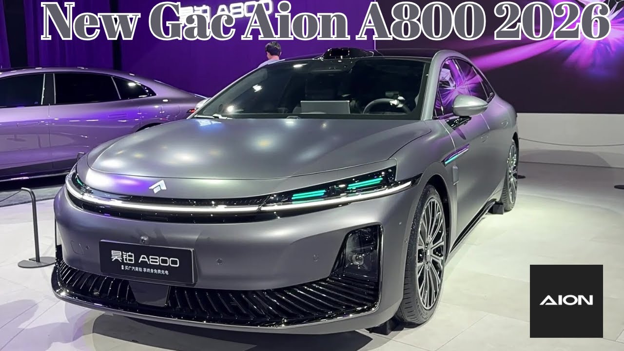 Aion's Flagship Sedan Named A800 | Airplane-Like Car | Gac Aion