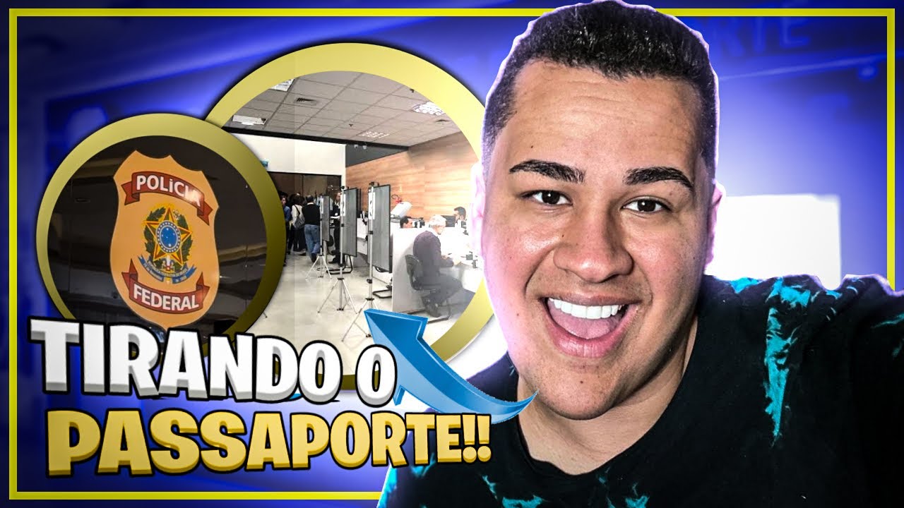 INDO TIRAR MEU PASSAPORTE + DOCUMENTAÇÕES (mostrei TUDO) 🗺️