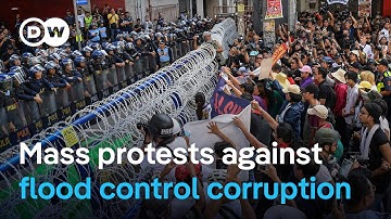 Philippines: Thousands protest corruption scandal | DW News