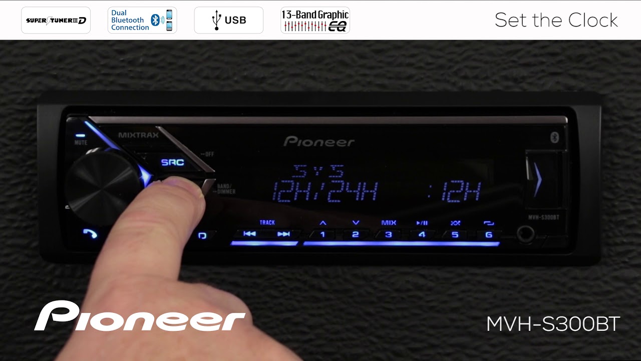 Pioneer Car DEH-S4000BT