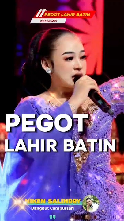 PEDOT LAHIR BATIN - Niken Salindry  #youtubeshorts #video #lagu #music