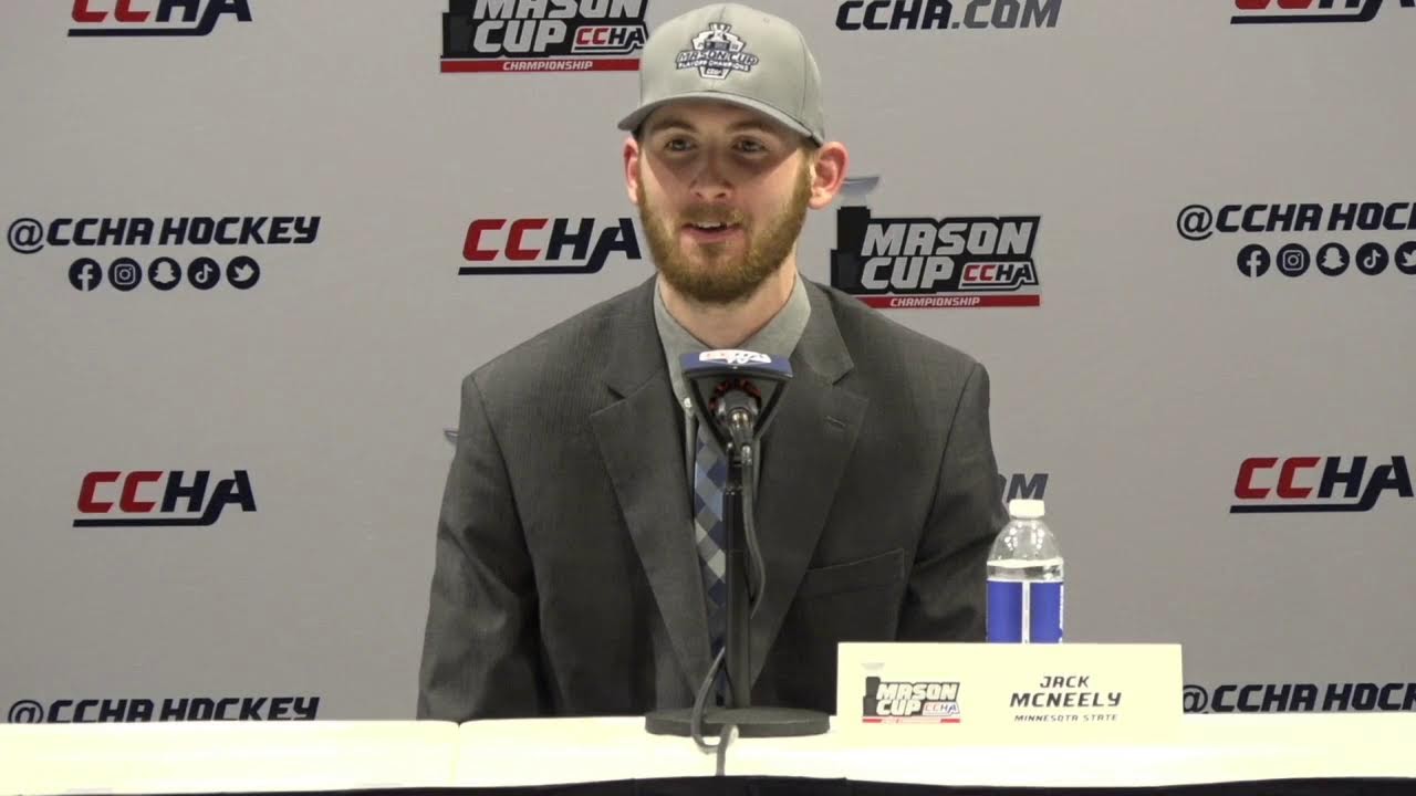 2022 CCHA Mason Cup Championship Postgame Press Conference 3/19/22