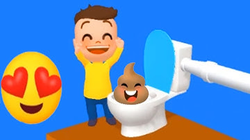 Toilet Games 3D - Gameplay Walkthrough Part 1 Level 1-60 (ios,Android)