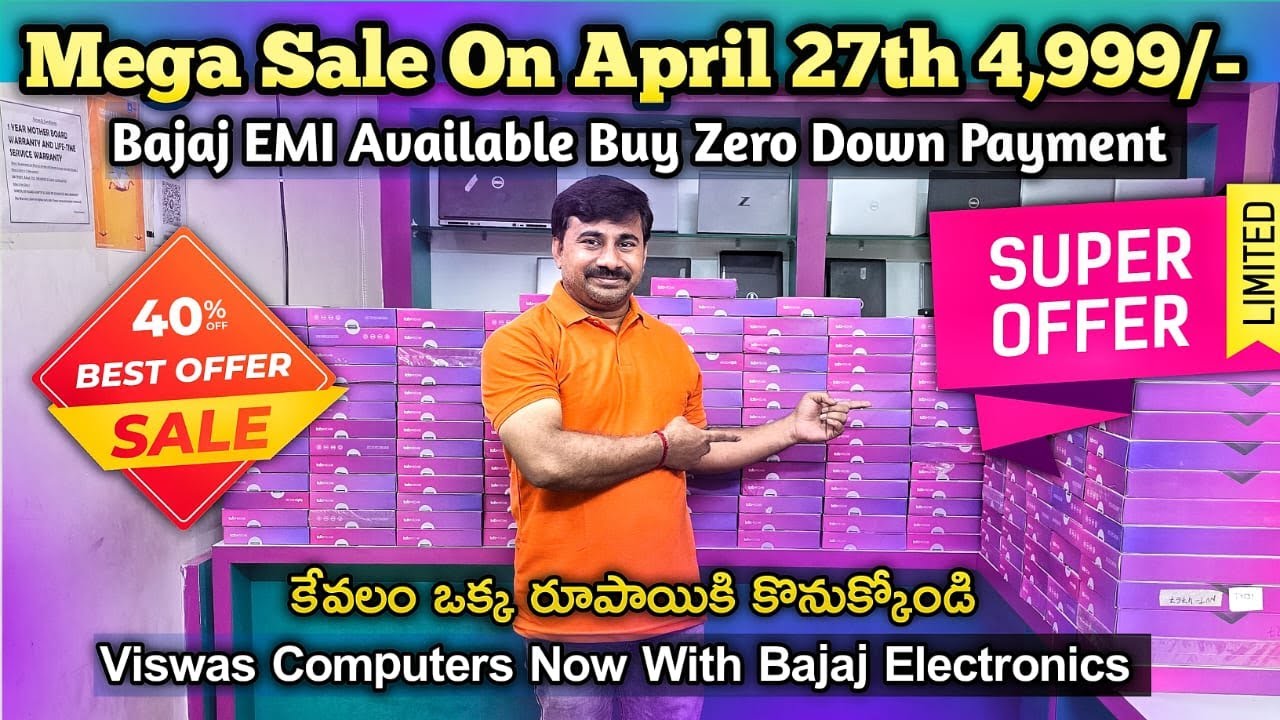 Mega Sale | Lenovo Tabs 4,999/- Only | Viswas Computers Hyderabad ...