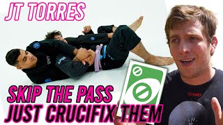 JT Torres Shows How to Pass & Submit In the Crucifix - Keenan Teaches You a New Way To Make Lemonade